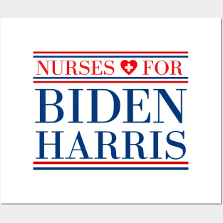 Nurses For Biden Harris 2020 Presidential Election Posters and Art